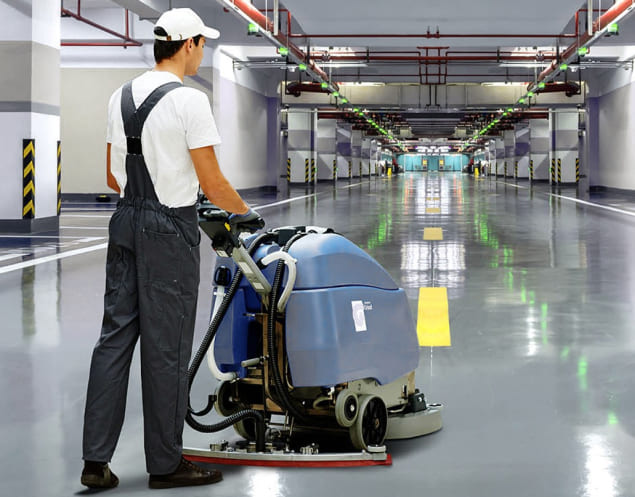 Neteja de pàrquings a Martorell