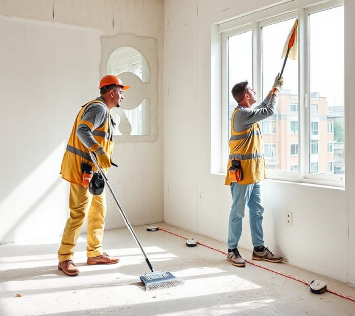 Neteja de construccions i obres a Martorell