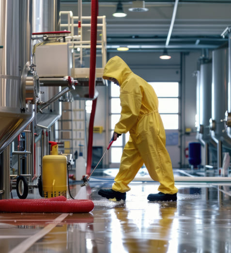 Neteja de fàbriques i naus a Martorell