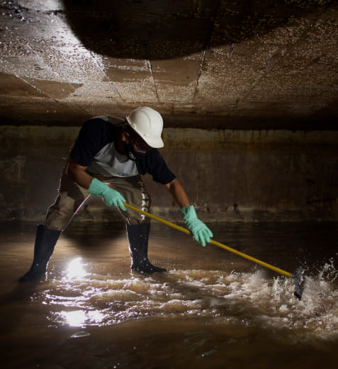 Neteja d'inundacions