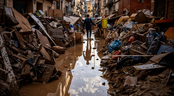 Neteja d'inundacions