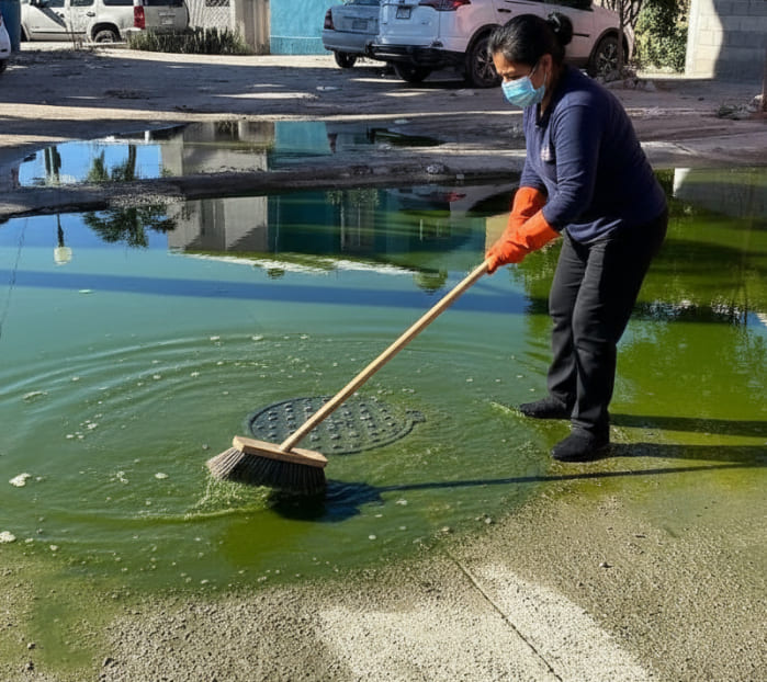 Neteja i desinfecció de rebentaments de clavegueres